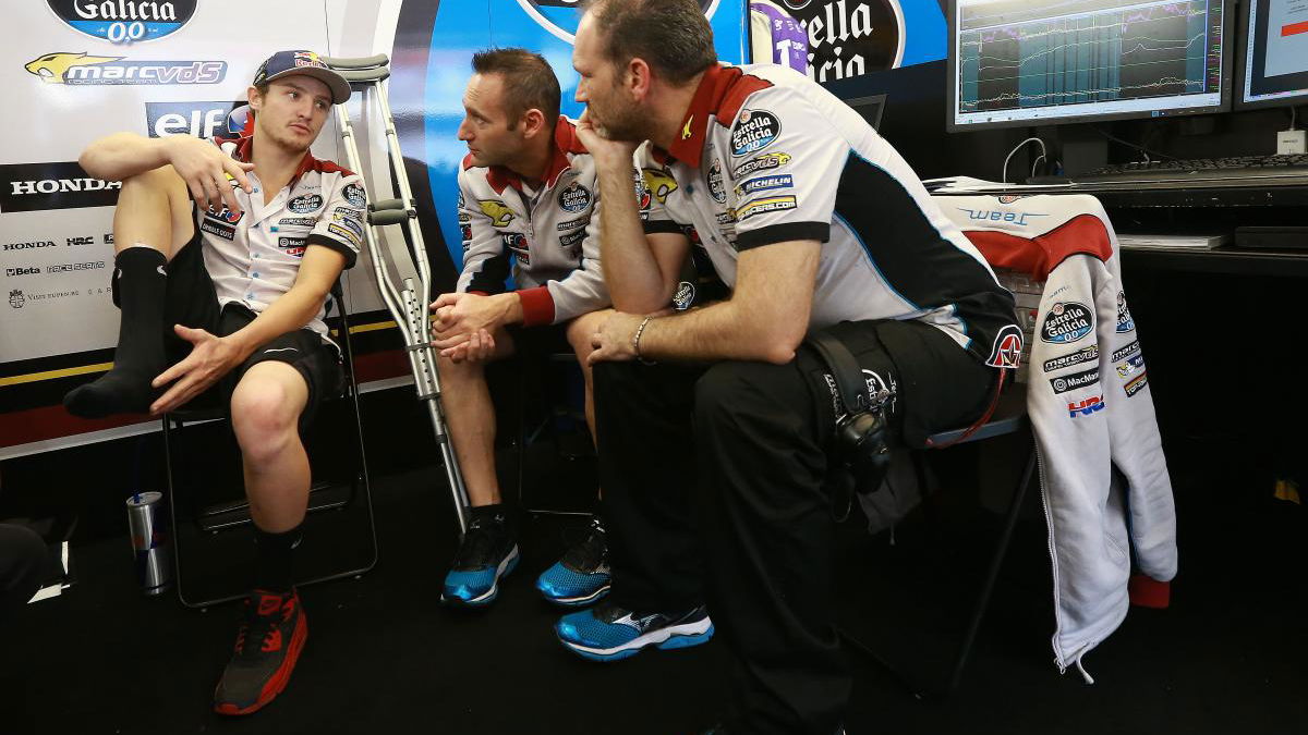 Jack Miller: Leg's swollen up like a balloon