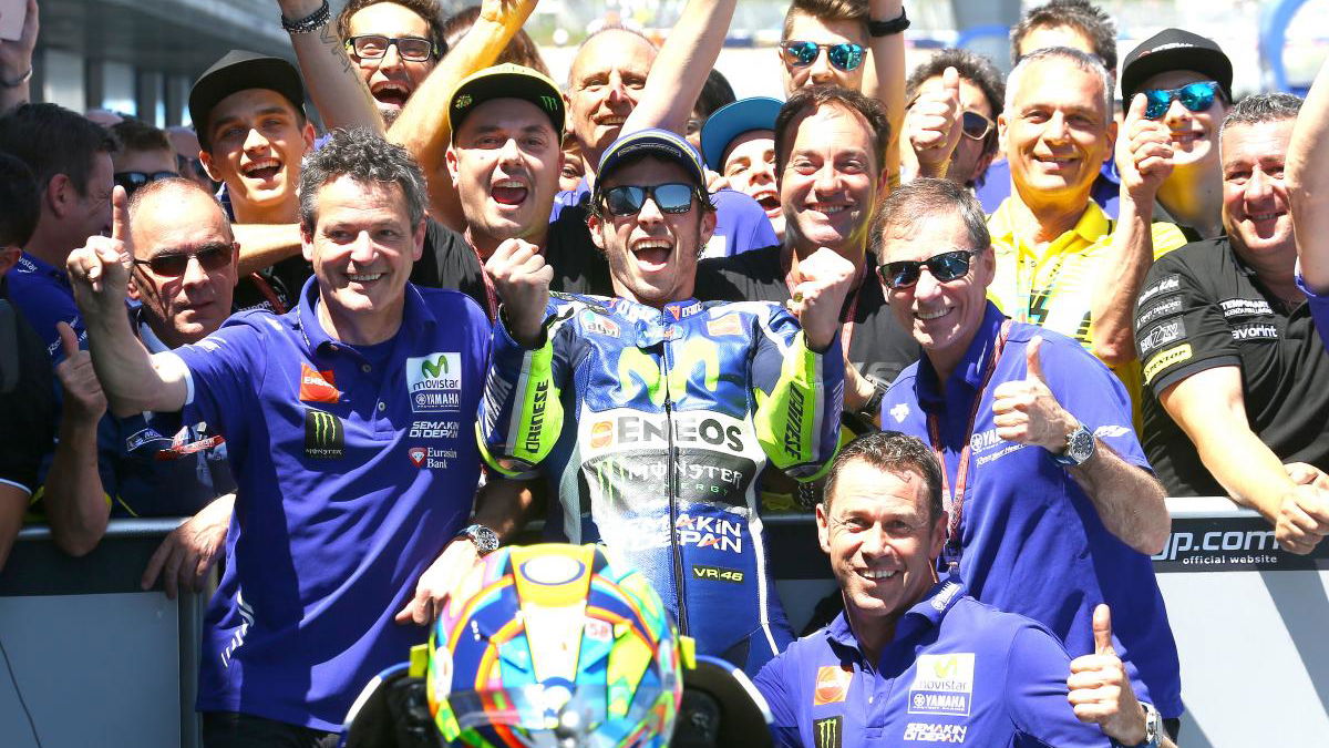 Rossi: I couldn't have wanted anything better