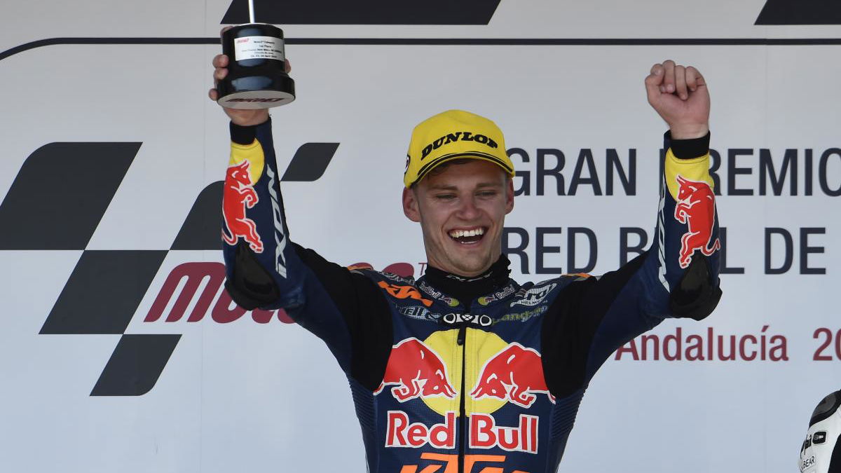 Moto3: Brad Binder talks last-to-first debut win