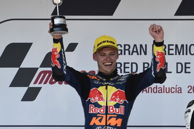 Moto3: Incredible Binder last to first for debut win!