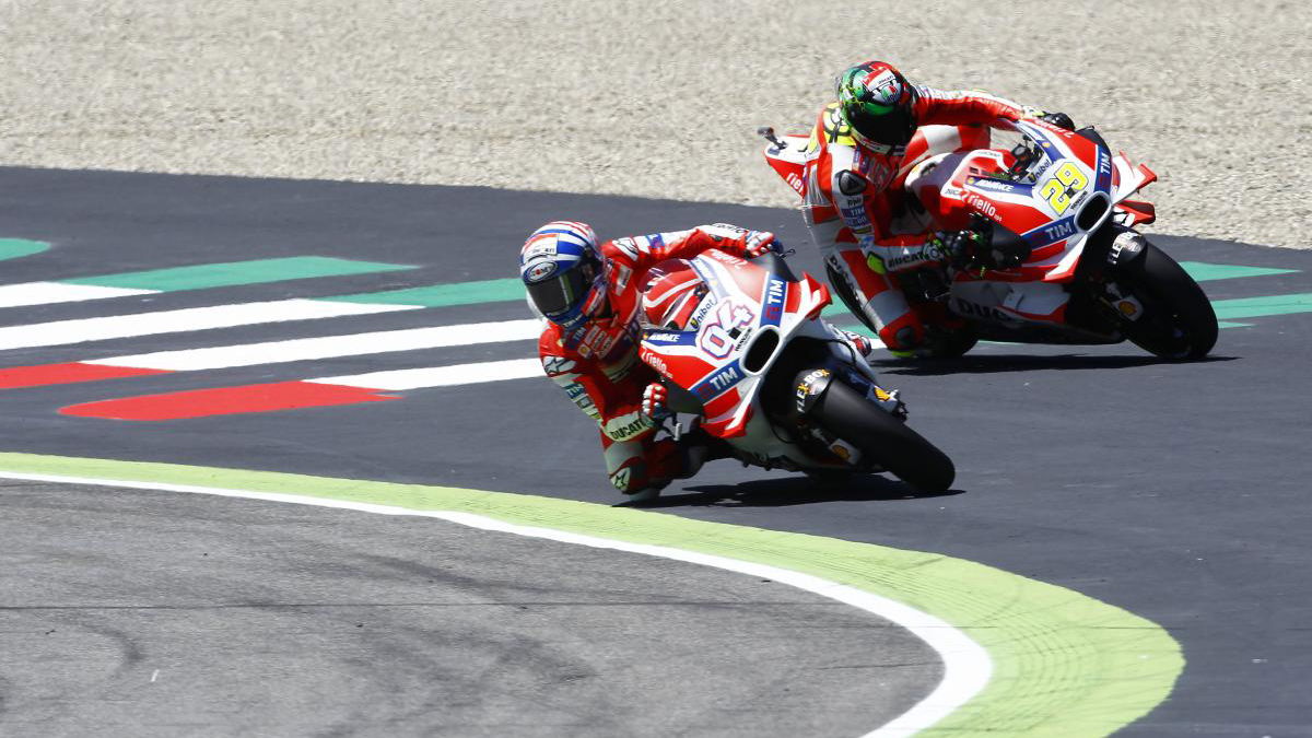 Dovizioso: Podium charge stifled by arm pump