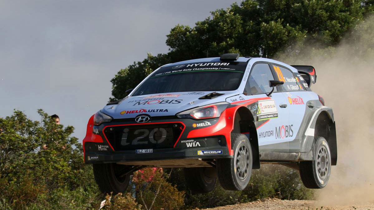 Rally Italia Sardegna - Leaderboard after SS5 (Top 15)