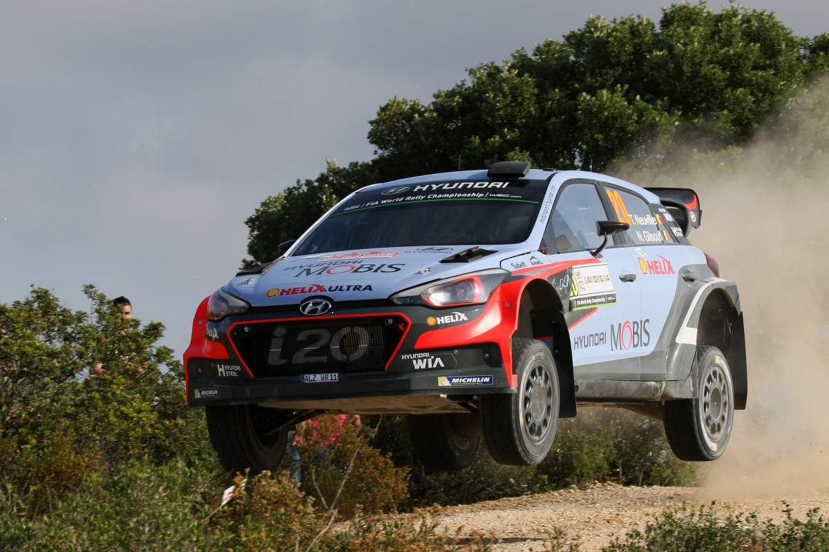 Rally Italia Sardegna - Day 1 Leaderboard after SS9 (Top 15)