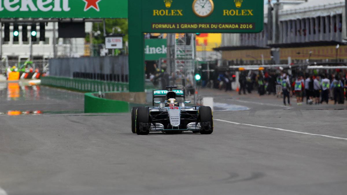 Canadian Grand Prix - Starting grid