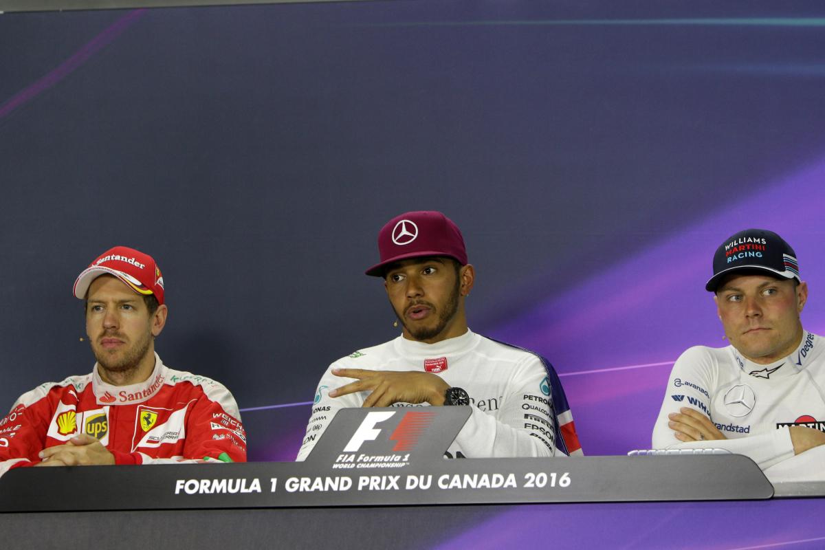 Canadian Grand Prix - Qualifying results