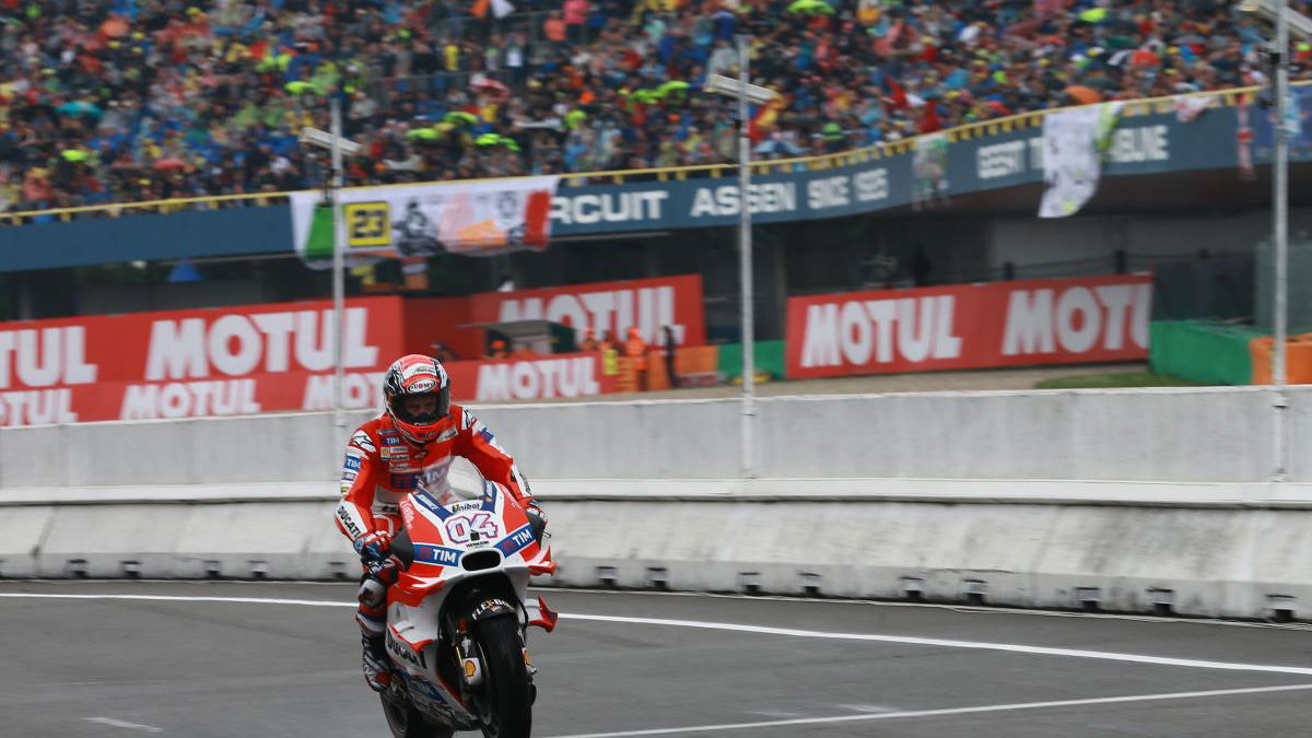 Rain brings halt to Dutch TT at Assen
