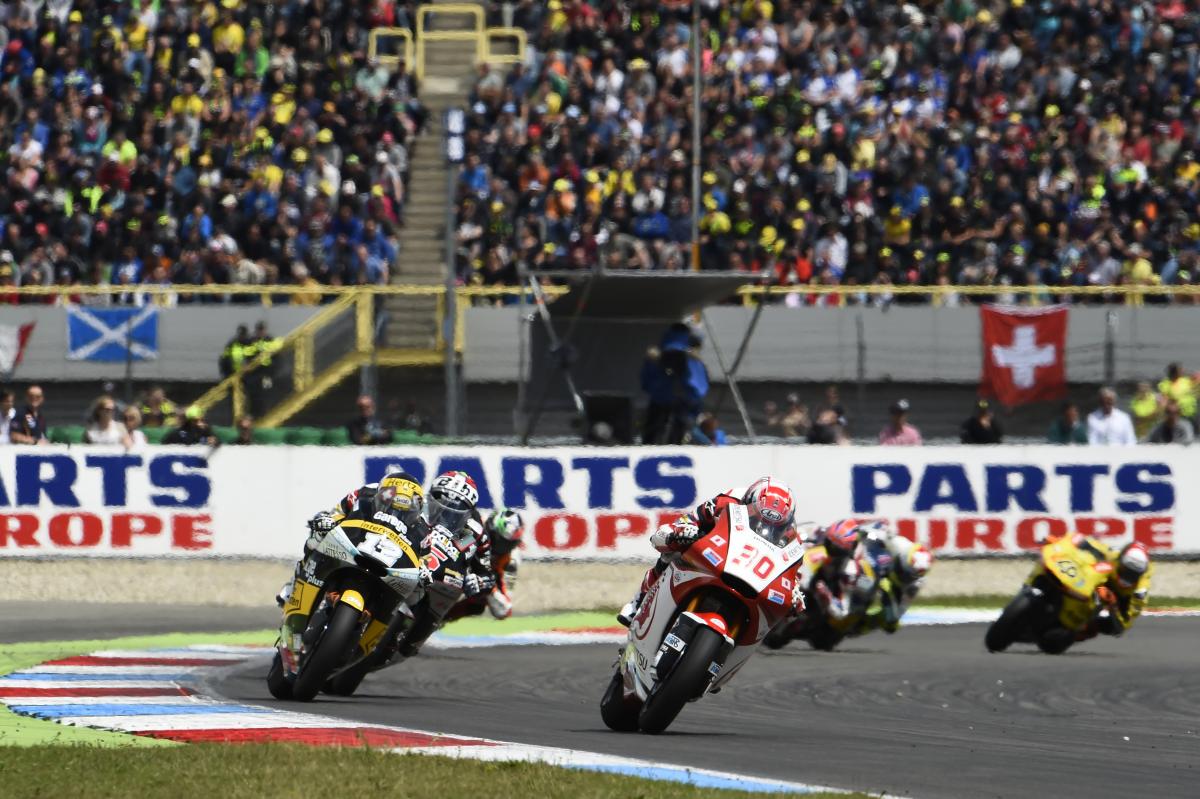 Moto2: Nakagami takes first win as rain arrives