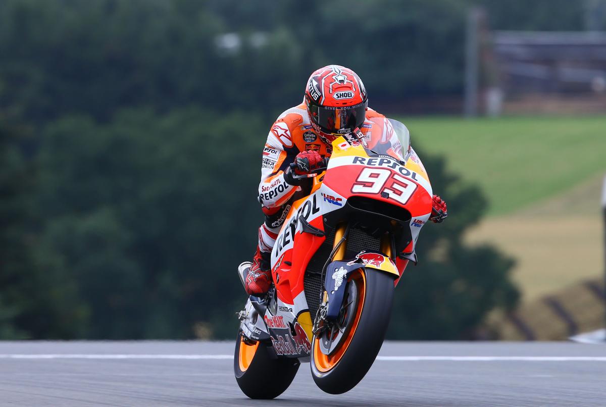 Austria MotoGP test times - Wednesday