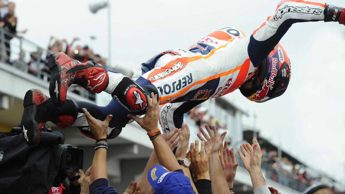 Marquez: Another crazy race