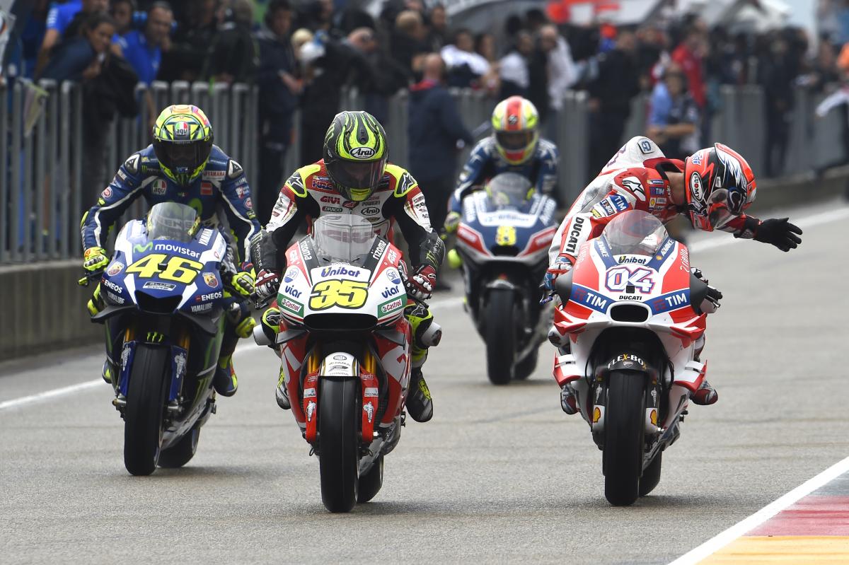 Latest 2016 MotoGP Championship standings