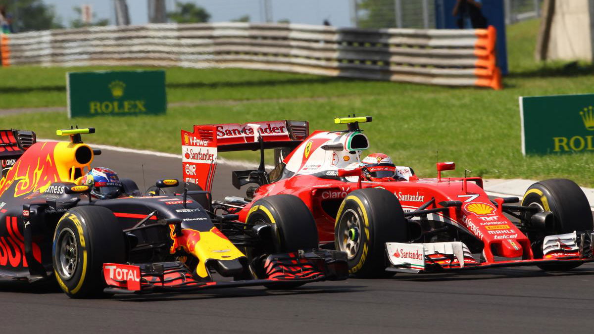 Senna and Prost would have liked Kimi battle - Verstappen