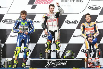 Crutchlow masters wet for Brno victory