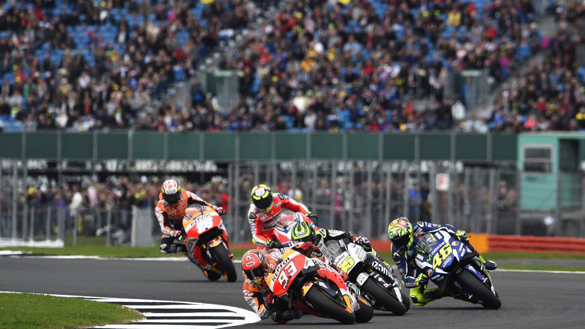 Silverstone voted 'most entertaining' MotoGP race