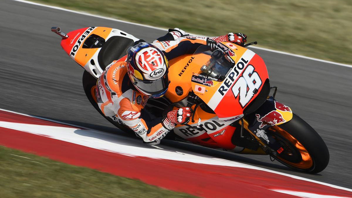 High temperatures assisting Pedrosa on Friday