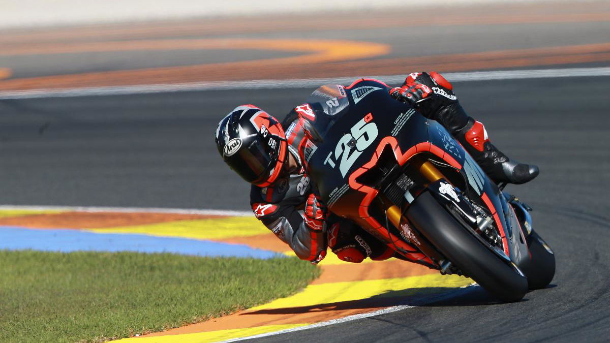 Valencia MotoGP test times - Wednesday