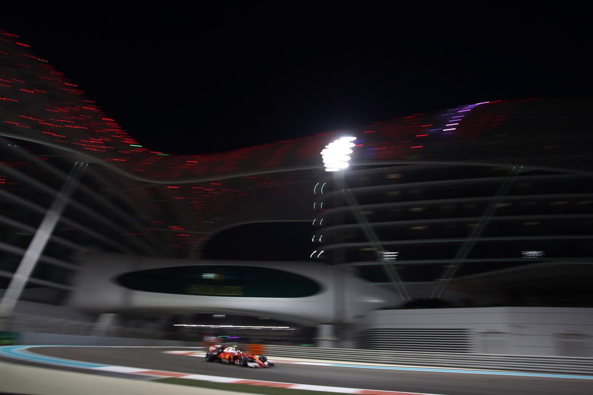 Abu Dhabi Grand Prix - Starting grid