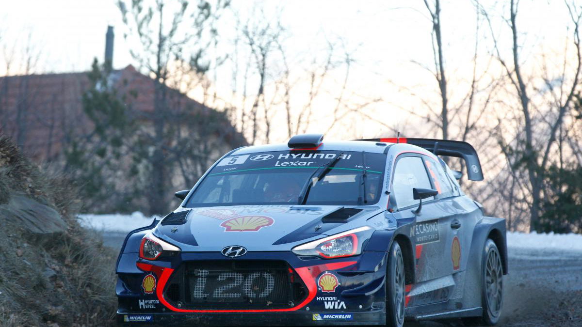 Rallye Monte Carlo - Leaderboard after SS10 (Top 15)