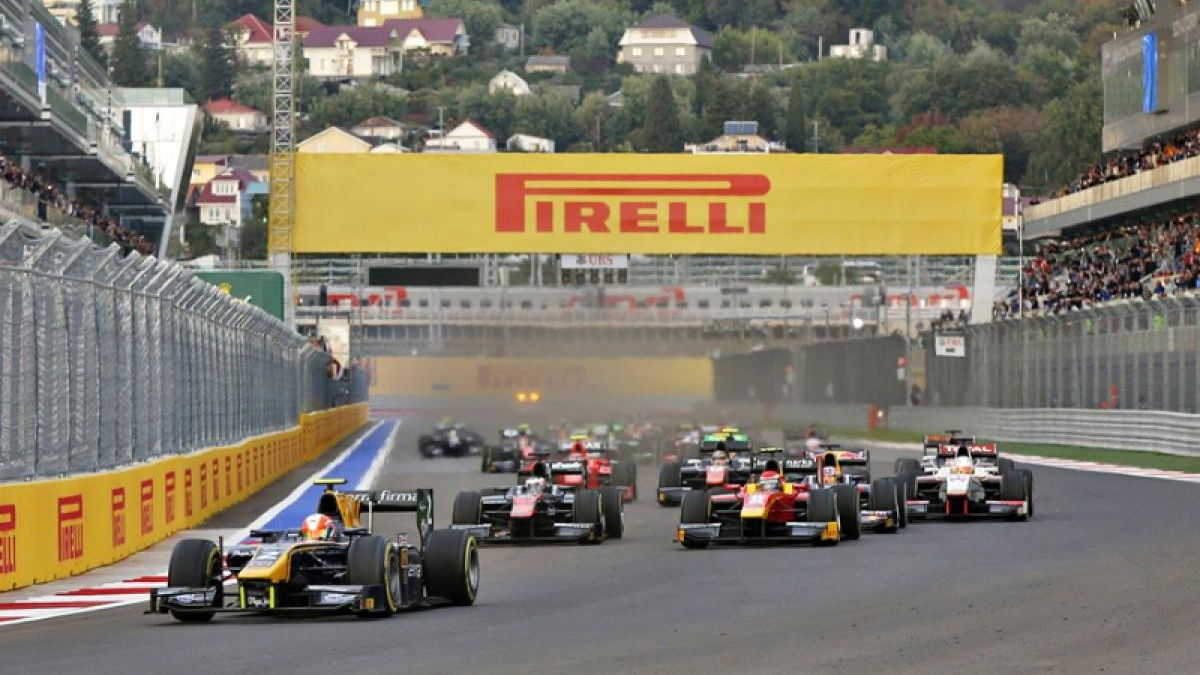 Sochi: GP2 feature race results