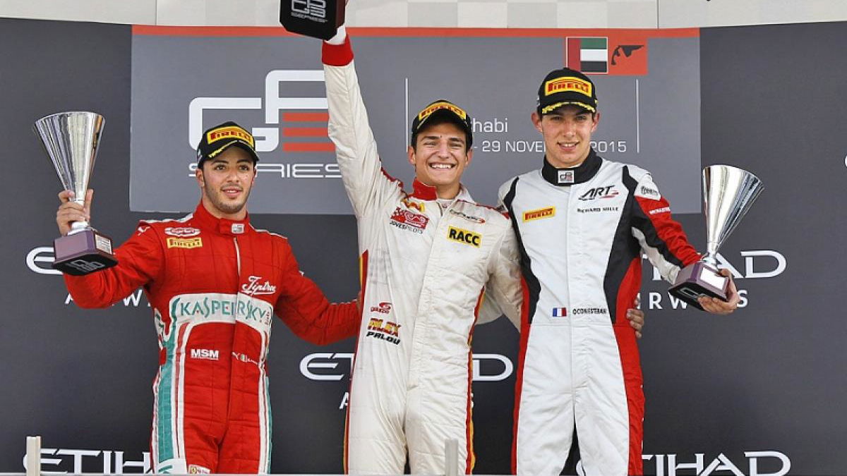 Abu Dhabi: GP3 race 2 results