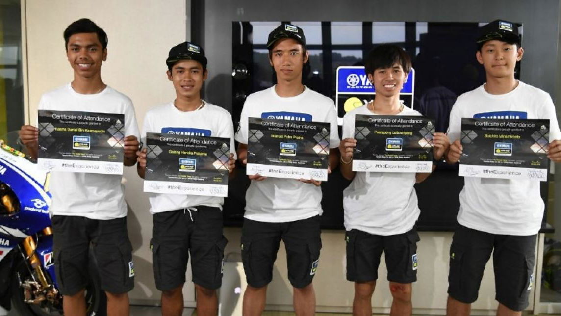 Minibike competition concludes VR46 Master Camp