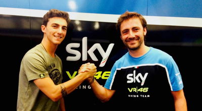 Bagnia back with VR46 for Moto2 debut