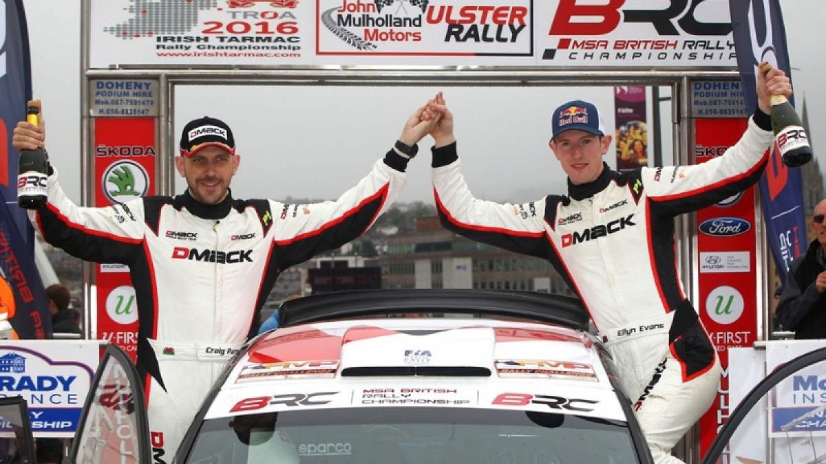 BRC: Evans secures British title with Ulster win