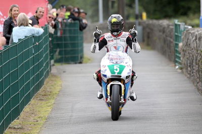 Classic TT: Dean Harrison fastest as session halted