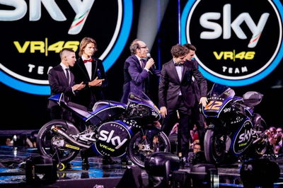 VR46 unveils Moto2, Moto3 colours on X Factor