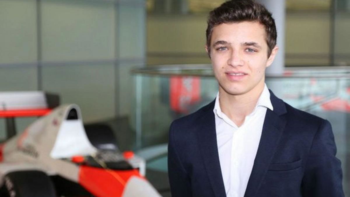Lando Norris joins McLaren F1 junior programme
