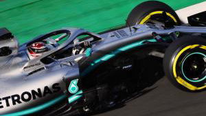 VIDEO: Hamilton, debut Bottas Mercedes W10