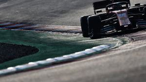 Pengujian Pra-Musim Formula 1 - Hari ke-4 saat itu terjadi