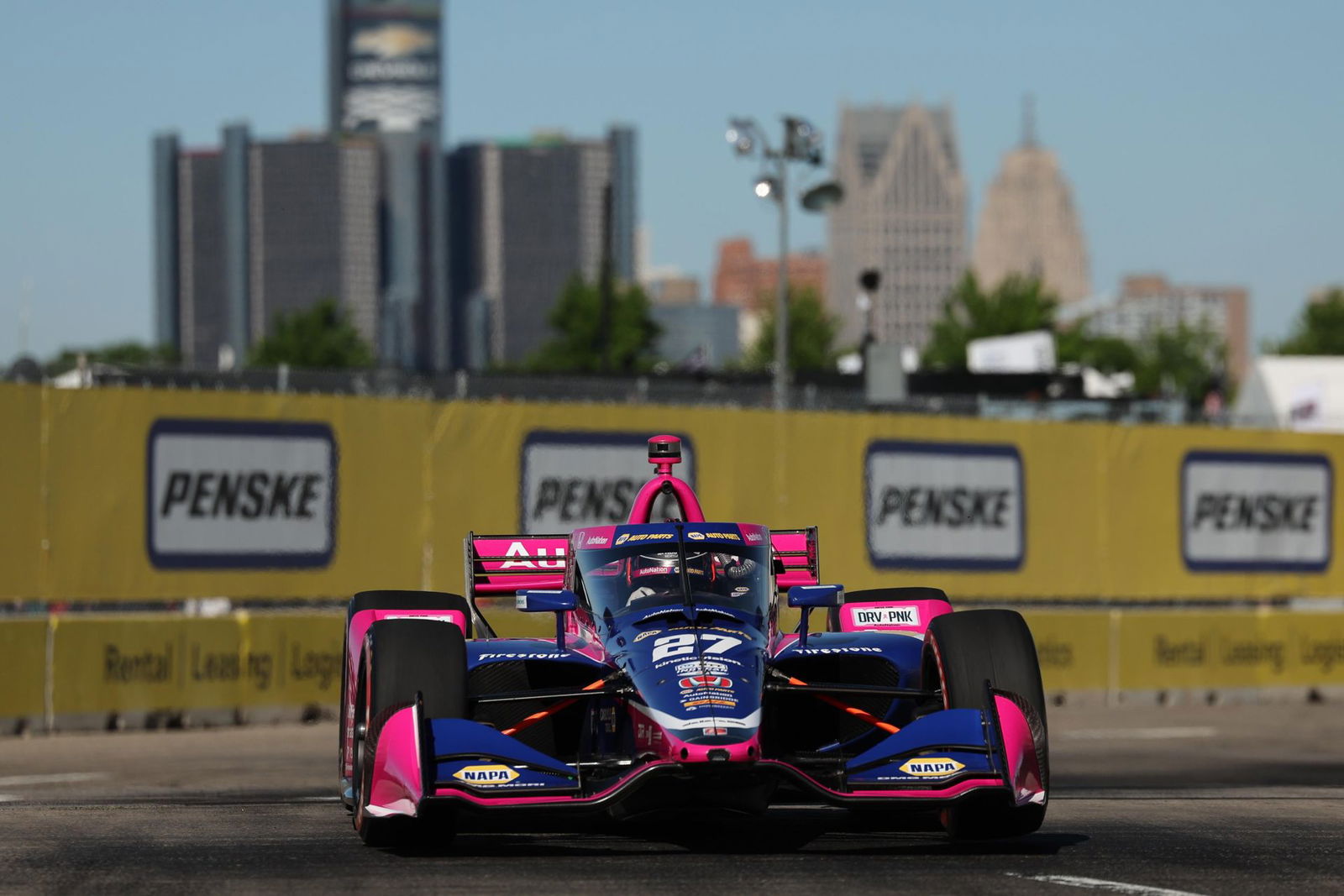 Newgarden Puts Chevrolet and Penske on Pole at Belle Isle