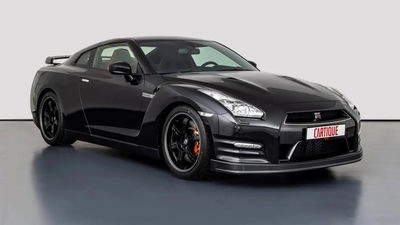 Sebastian Vettel's Nissan GT-R R35 Black Edition