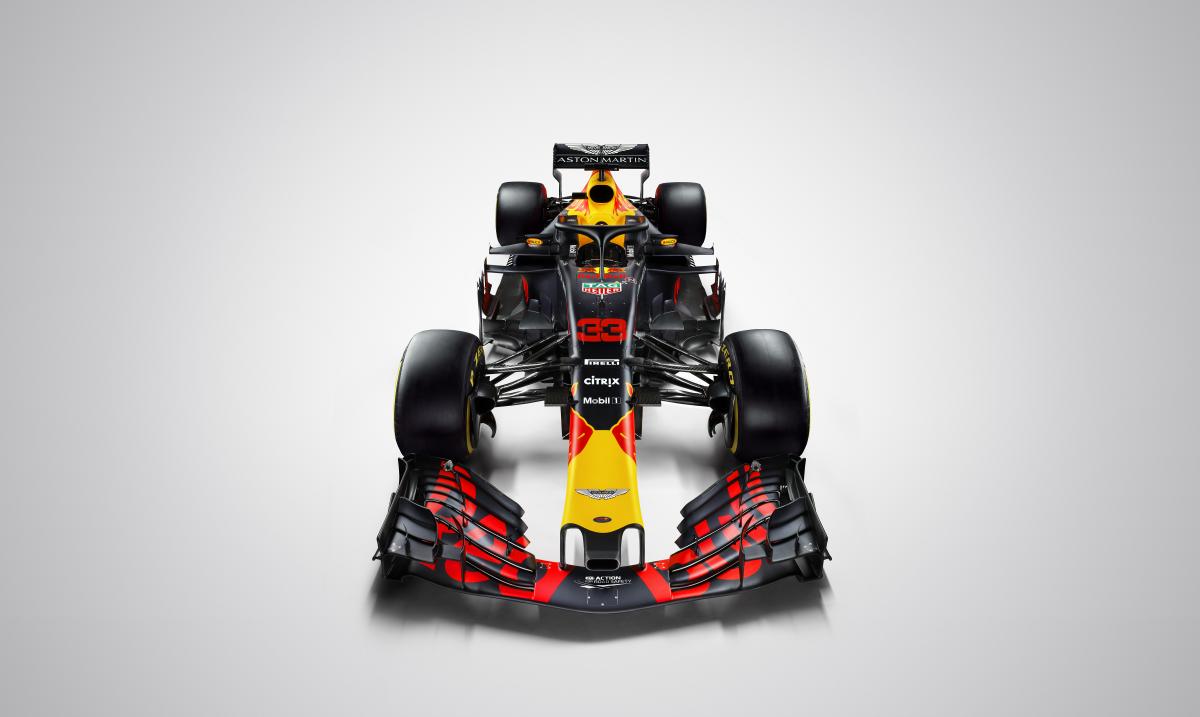 declare Guinness Logically Red Bull reveals RB14 racing colours for F1 2018 season