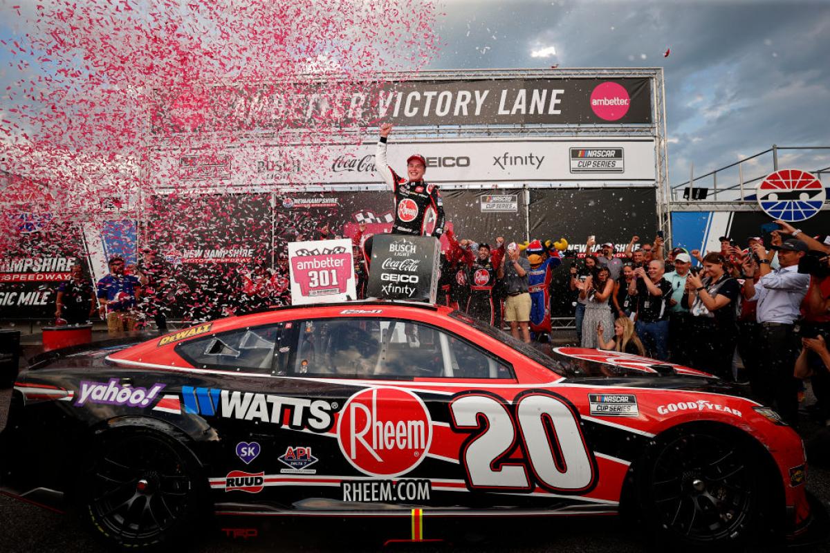 NASCAR at New Hampshire: Christopher Bell, Joe Gibbs Racing Wins, Locked  into Playoffs | NASCAR | Race Report