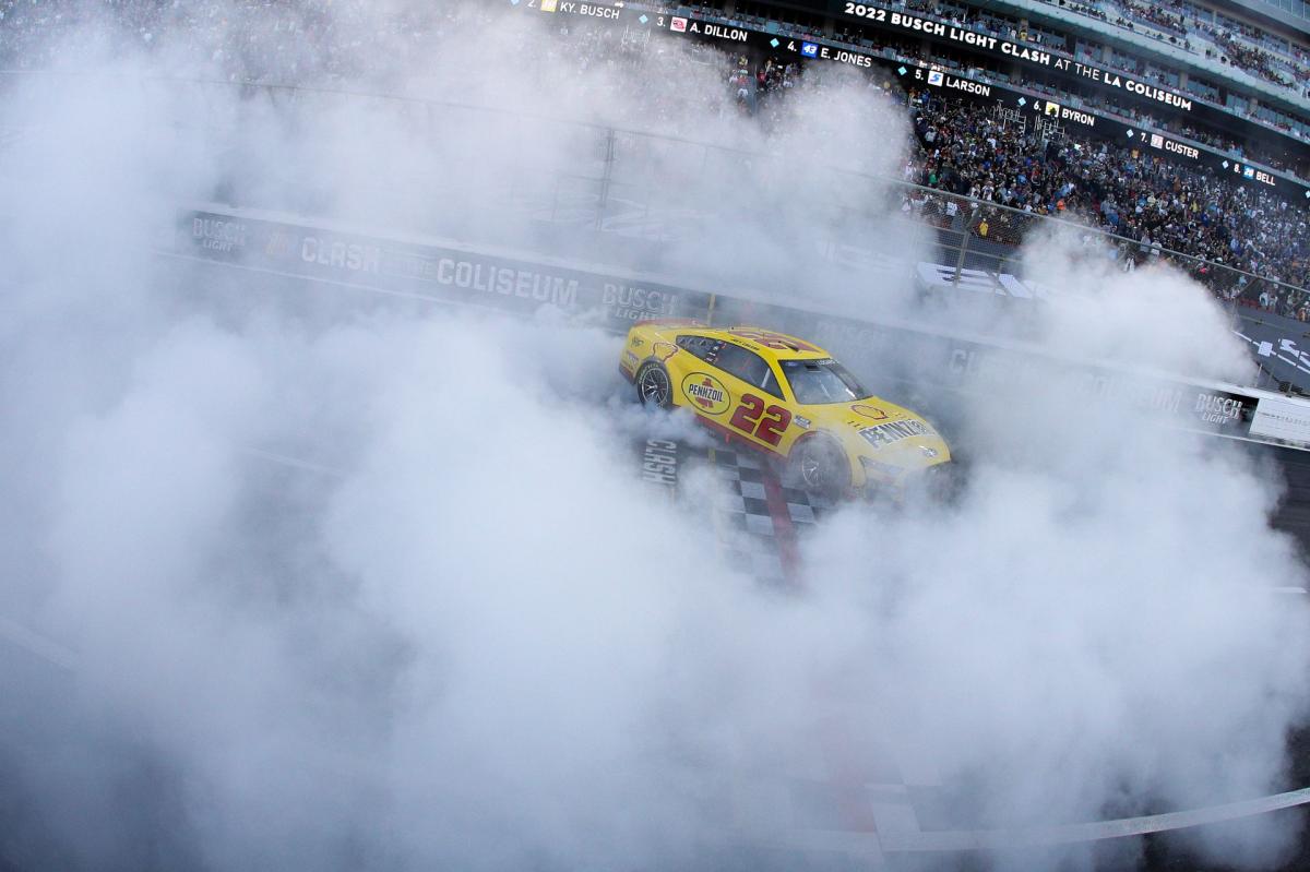 Joey Logano Wins the Busch Light Clash at the Los Angeles Coliseum NASCAR Race Report