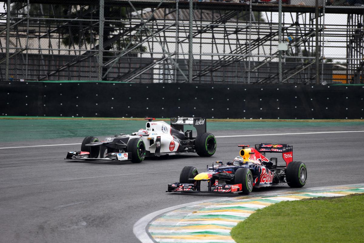 Sebastian Vettel Takes Third Series Championship At 2012 Brazil Formula 1  Grand Prix