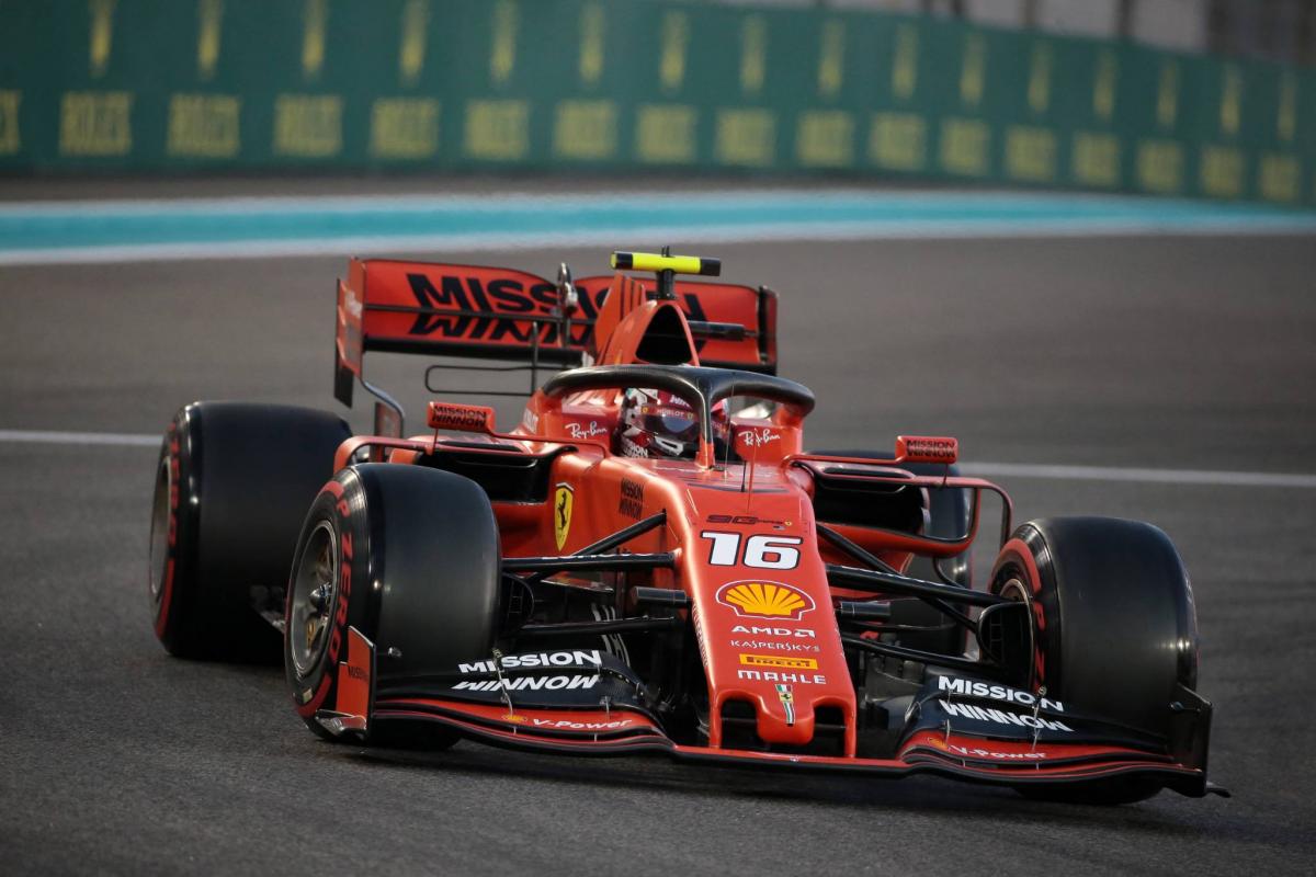 Charles Leclerc reacts to reports of record £160m Ferrari F1 deal