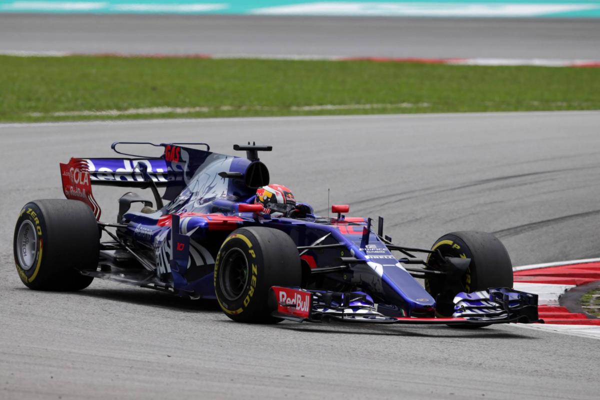 Pierre Gasly suffered back pain on F1 race debut in Malaysia