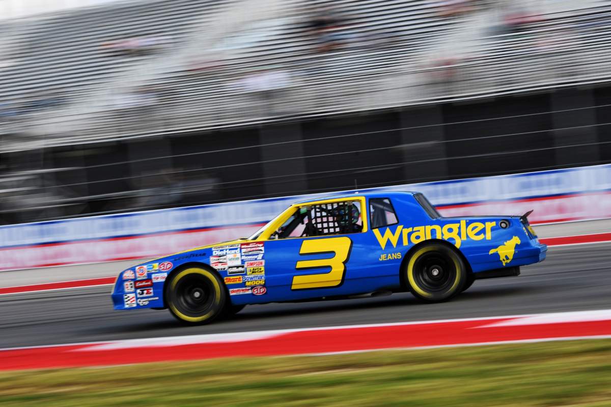 dale earnhardt sr's 1984 wrangler chevrolet monte carlo