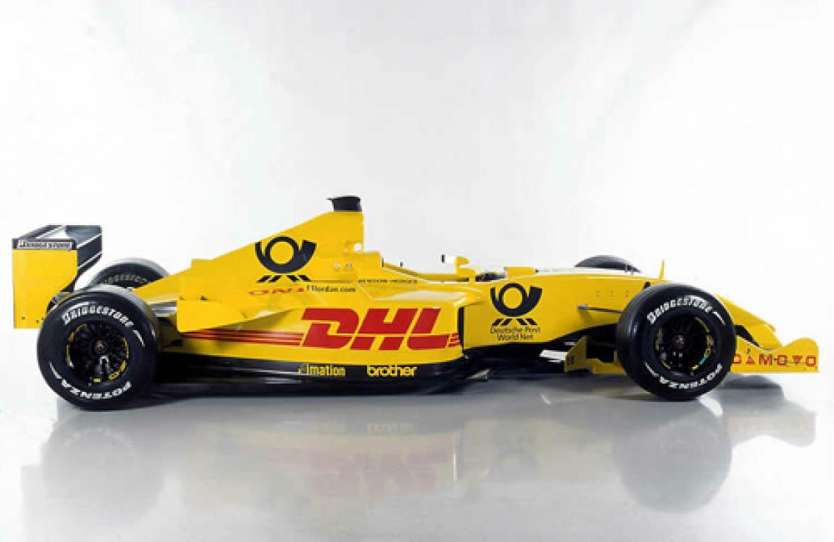 Jordan confirms DHL sponsorship. F1 | News |