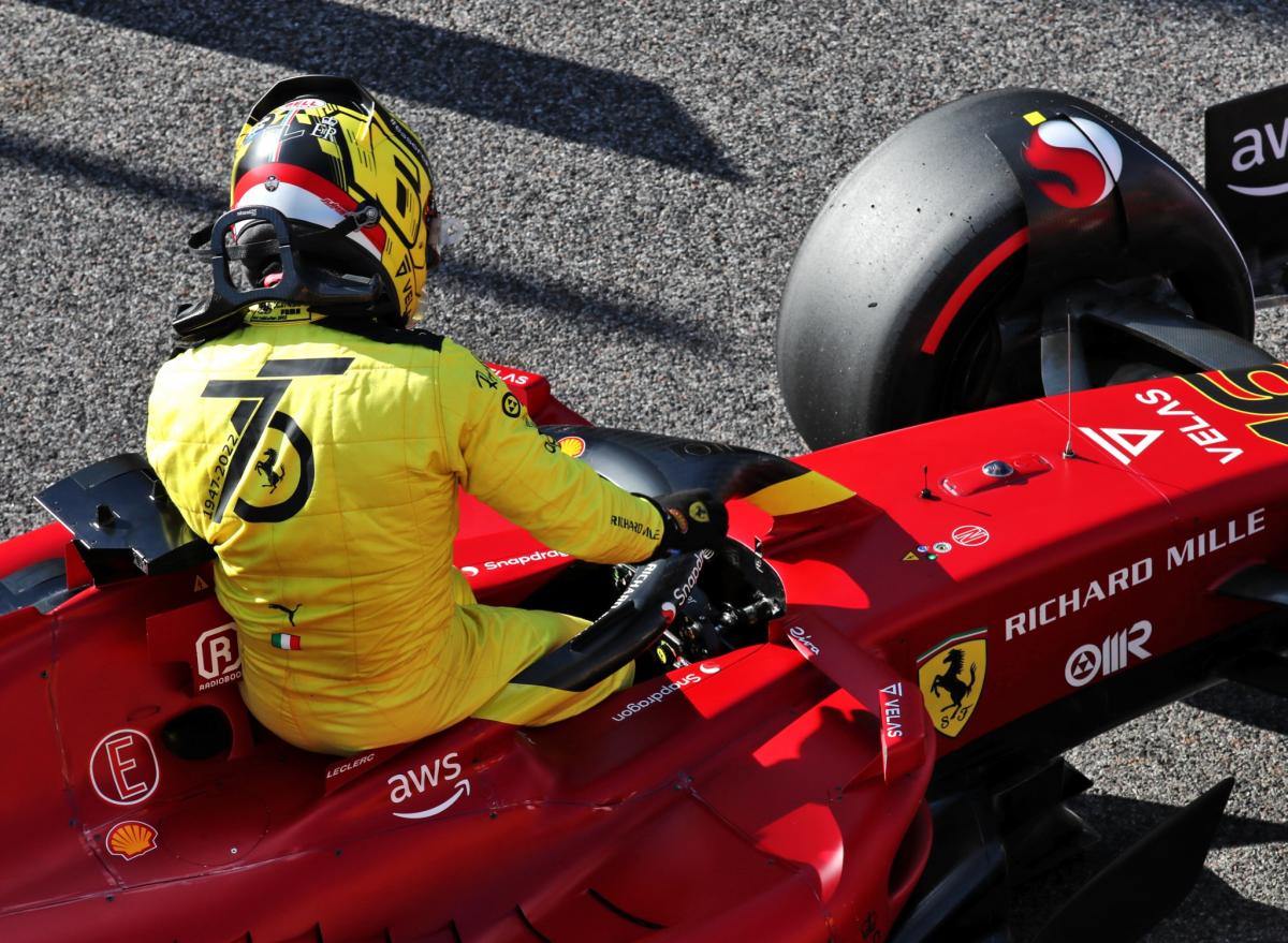 Ferrari gives Charles Leclerc his winning F1 car - Autoblog