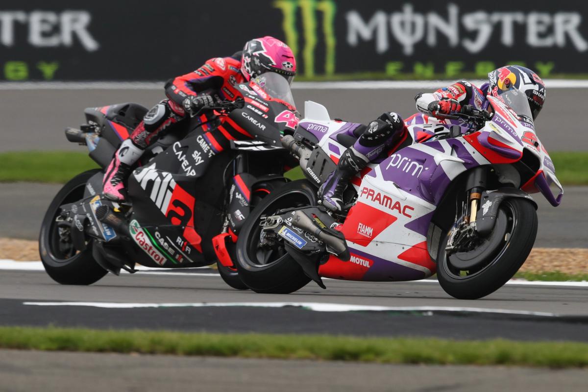 Starting grid for todays British MotoGP How todays race will begin MotoGP News