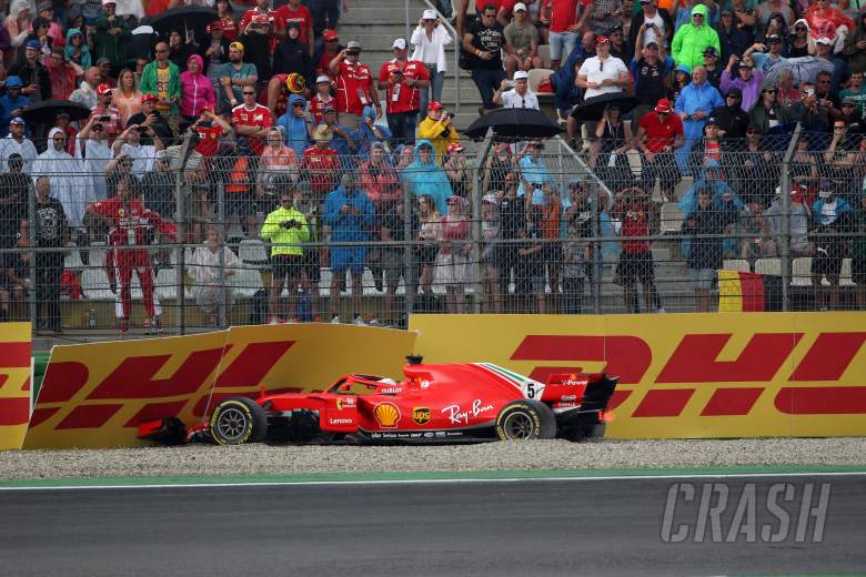 Apakah Vettel belum pulih dari patah hati di Hockenheim?