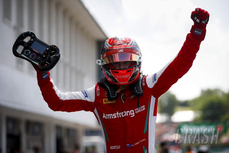 Ferrari junior Armstrong mendominasi untuk kemenangan perdana F3