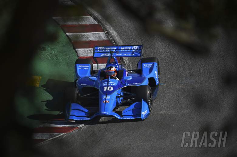 Rosenqvist pips Newgarden in final Laguna Seca practice