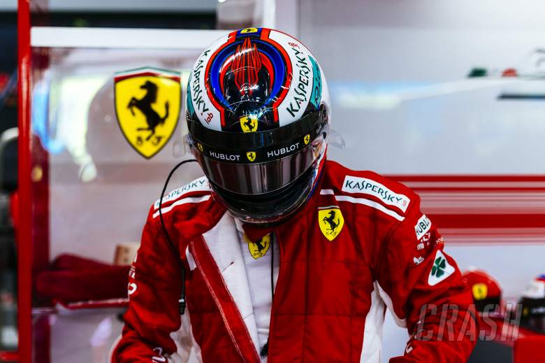 Raikkonen fastest in Singapore FP2 as Vettel hits wall