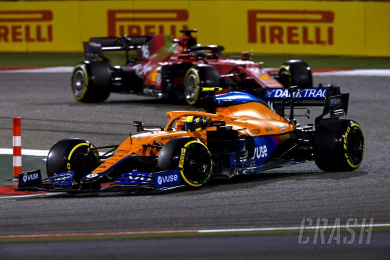 F1 video: McLaren versus Ferrari in battle over P3?