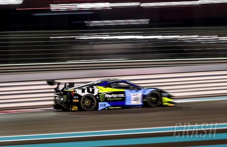 Podium for VR46 Ferrari in Abu Dhabi Gulf 12 Hours