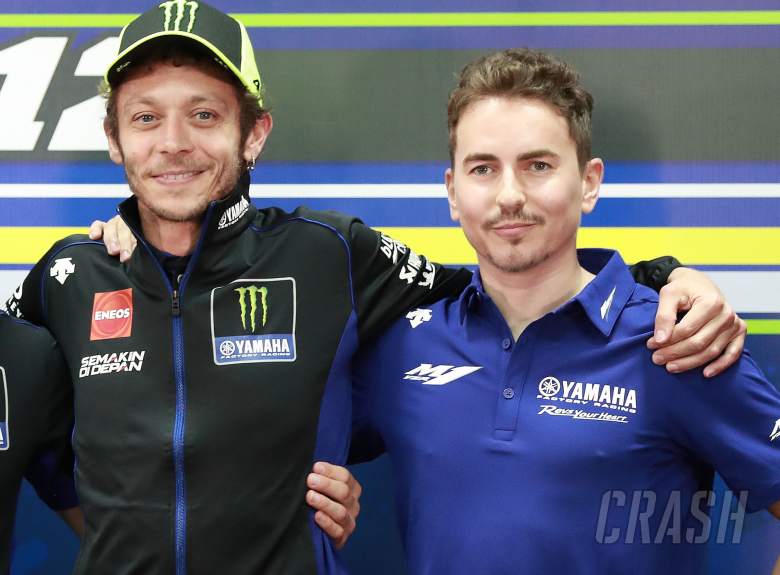 Valentino Rossi, Jorge Lorenzo, Yamaha, MotoGP,